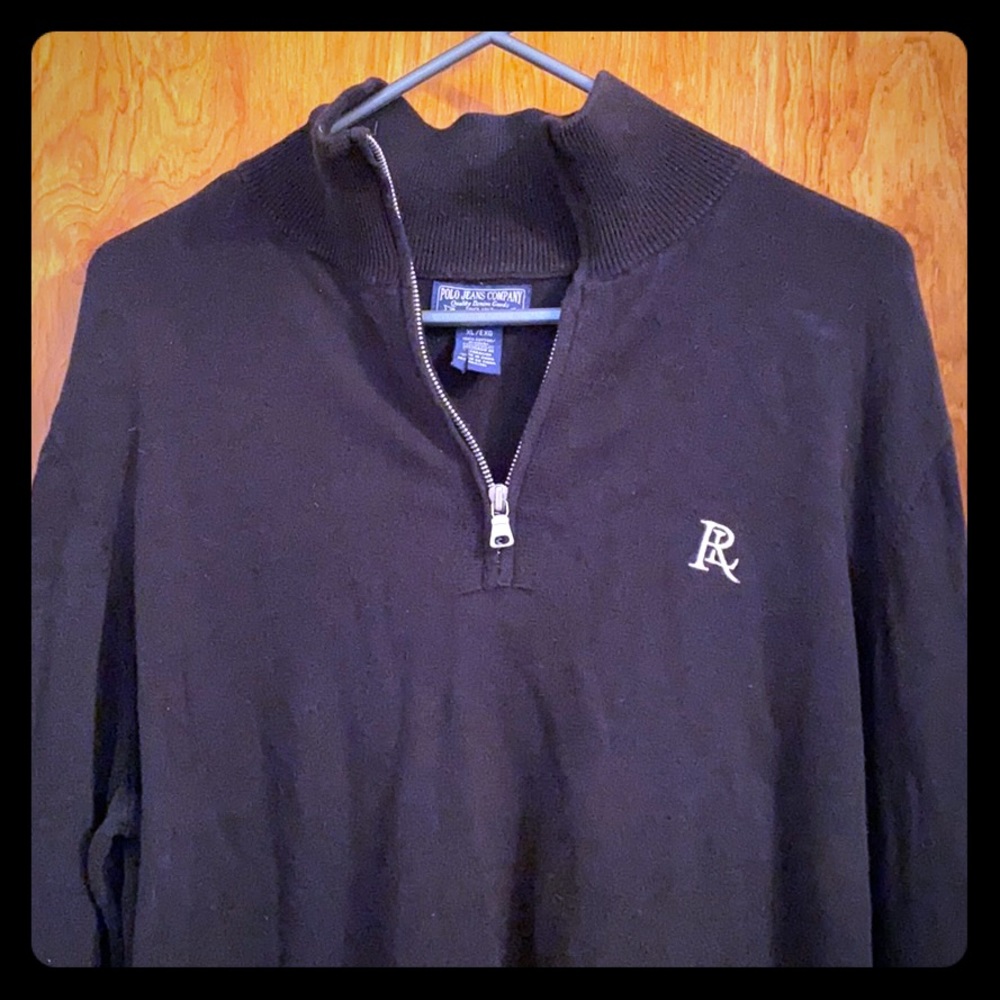 Polo Jeans Company Ralph Lauren black sweater XL
